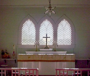 Church pulpit